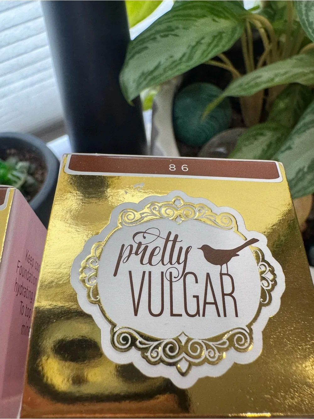 Lot 4 PRETTY VULGAR COOL AF LAVA Water Foundation 35ml birthday suite # 82 Shade